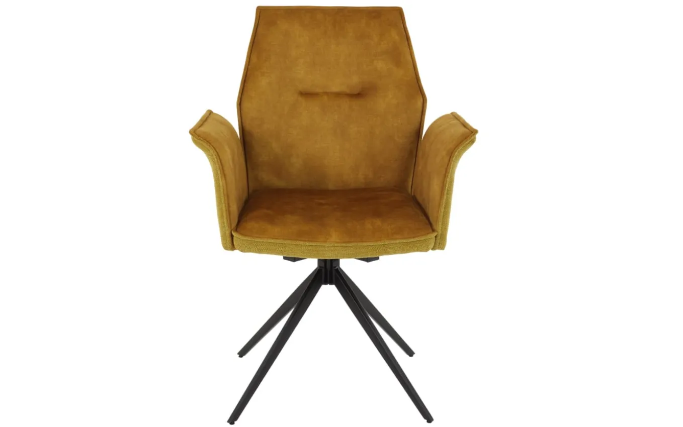 Sessel Susanne I S, gold, 360° drehbar