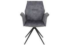 Sessel Susanne I S, grau, 360° drehbar