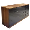 Sideboard Alicante 1017, Nussbaum Nachbildung/graphit