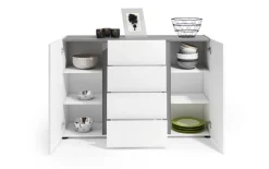 Sideboard Atrium, weiß, 140 cm
