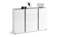 Sideboard Atrium, weiß, 140 cm