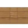 Sideboard Bora Oak, Natureiche massiv, inkl. Softclose Funktion