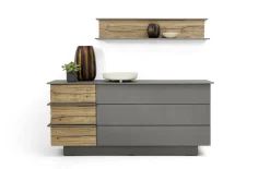 Sideboard Jana, graphit, inkl. Softclose Funktion