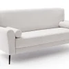Sofa 2,5 Sitzer Amadeo, silber/beige