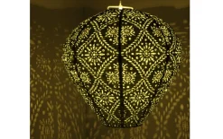 Solar-Laterne, grün, 30 cm