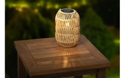 Solar-Laterne, natural, 24,5 cm