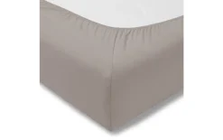 Spannbettlaken Fein Jersey, kiesel, 150 x 200 cm