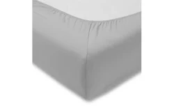 Spannbettlaken Fein Jersey, platin, 150 x 200 cm
