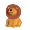 Spardose Bambini Löwe, Porzellan, gelb/braun