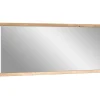 Spiegel Modern Times, weiß/Eiche-Nachbildung, 165 x 63 cm