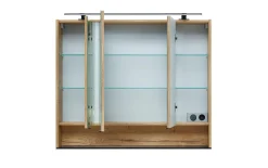 Spiegelschrank Bordeaux, Eiche Halifax-Nachbildung, 103 x 85 cm