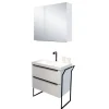 Spiegelschrank Flash, weiß, 80 x 72 cm