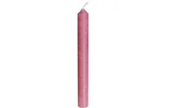 Stabkerze Rustic, rosa, 4-teilig