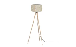 Standleuchte HONTONGAS, Heu/beige