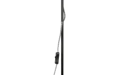 Standleuchte Landon in schwarz, 135 cm