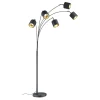 Standleuchte Tommy, schwarz, 200 cm
