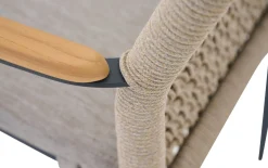 Stapelstuhl Latea, taupe/anthrazit