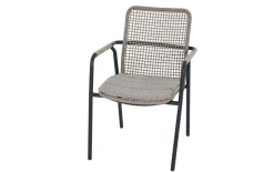 Stapelstuhl Repton, taupe/grau
