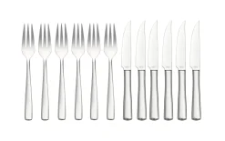 Steakbesteck Set Elegance, Edelstahl, 12-teilig