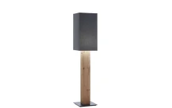 Stehleuchte Naturstücke, Riffeiche massiv, 149 cm