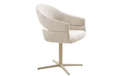 Stuhl Dover, beige/grau, inkl. Drehfunktion