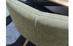 Stuhl Russel, Eiche geölt, green