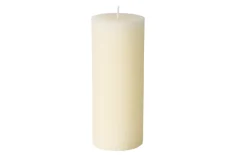 Stumpenkerze Classic, cremeweiß, 15 cm