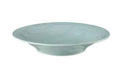 Suppenteller rund Beat in arktisblau, 22,5 cm