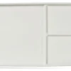 Sushi-Platten 2er-Set, weiß, Porzellan