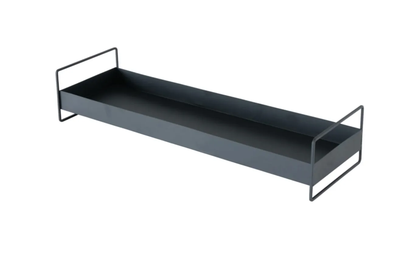 Tablett 2er-Set Wolga, schwarz