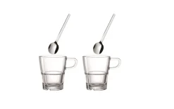 Tassen/Löffel Set Senso, 4-teilig