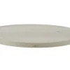 Teller, Mangoholz/beige, 30 cm