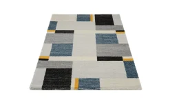 Teppich Ballance Allure, grau/blau, 160 x 230 cm