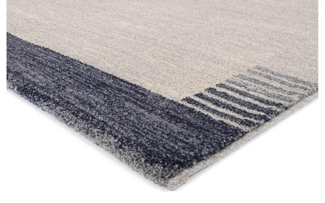 Teppich Ballance Kantium, grau/blau, 160 x 230 cm