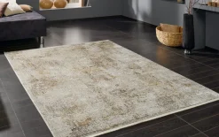 Teppich Glorious Cove, beige/gold, 160 x 230 cm