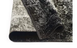Teppich Glorious Vita, schwarz/grau, 140 x 200 cm