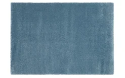 Teppich Kristall Uni, blau, 200 x 290 cm