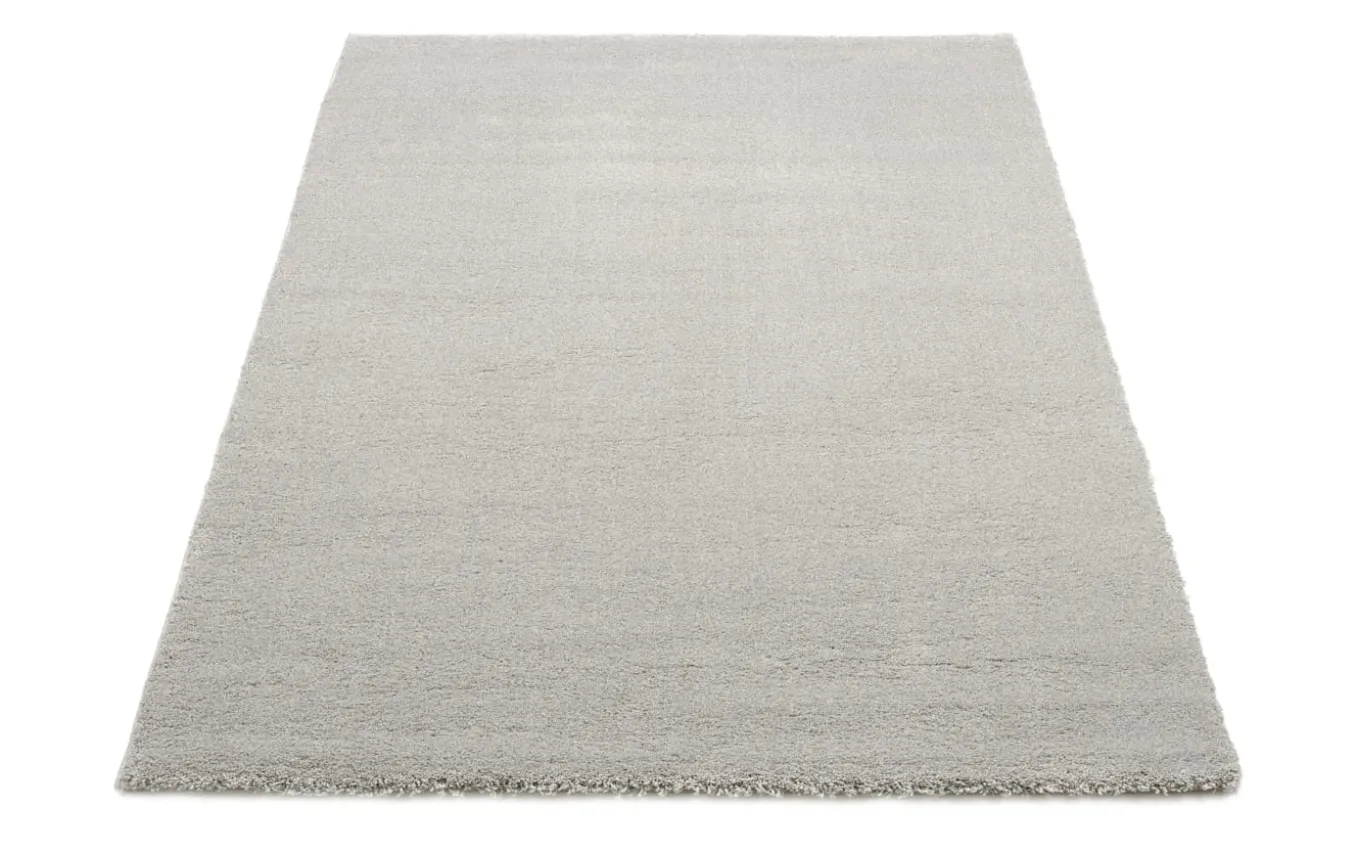 Teppich Kristall Uni, grau, 200 x 290 cm