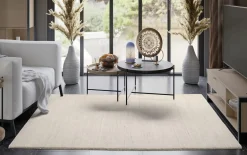 Teppich Moonweave Wool, beige, 140 x 200 cm