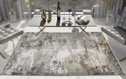 Teppich Prestoria Lova, beige/grau, 200 x 290 cm