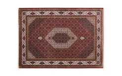 Teppich Seidenwind Bidjar, rot, 160 x 230 cm