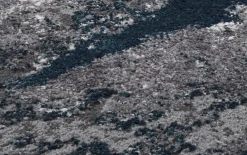 Teppich Starlight Echo, grau/petrol, 200 x 290 cm