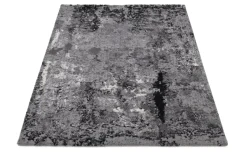 Teppich Starlight Echo, grau/schwarz, 200 x 290 cm