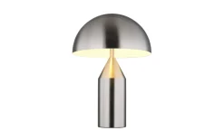 Tischleuchte Atoma, nickel