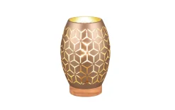 Tischleuchte Bidar, coffee