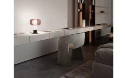 Tischleuchte Flick, Amethyst, inkl. Touchdimmer