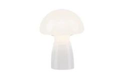 Tischleuchte Fungo, weiß, 15,5 cm