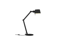 Tischleuchte Medo, schwarz, 39-93 cm