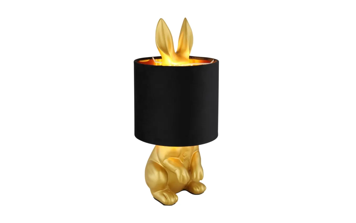 Tischleuchte Rabbit, goldfarbig