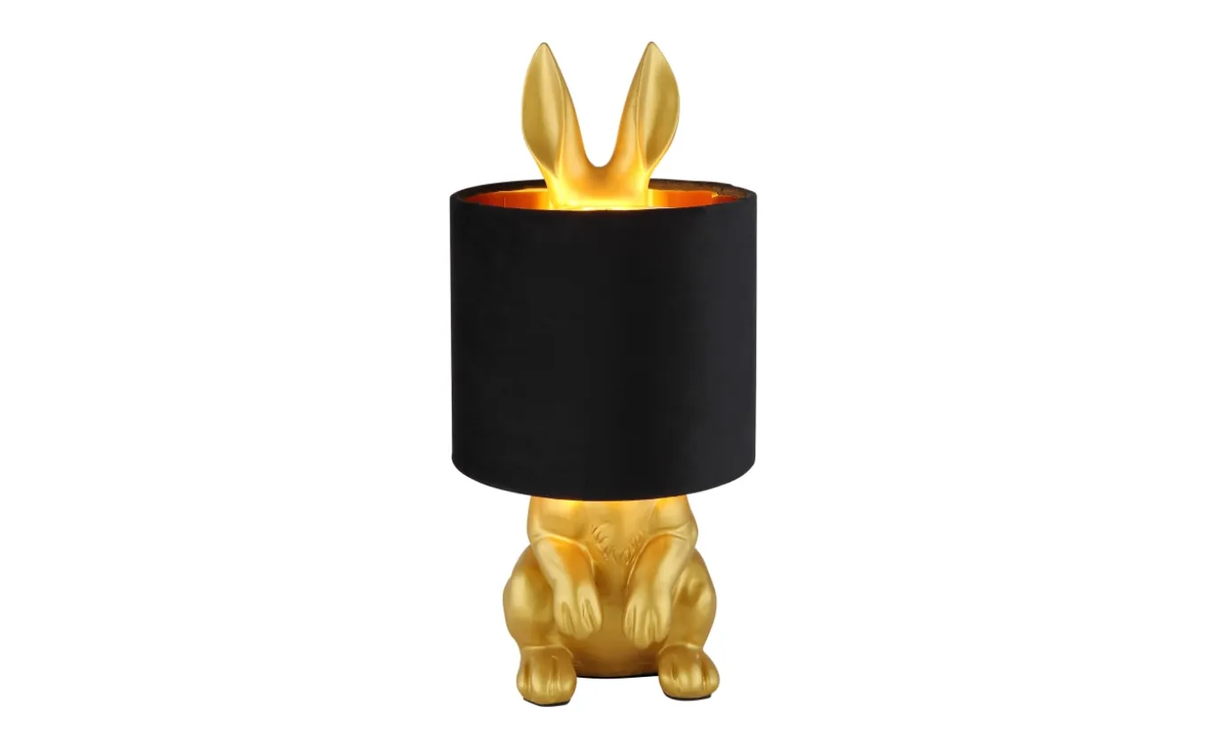 Tischleuchte Rabbit, goldfarbig